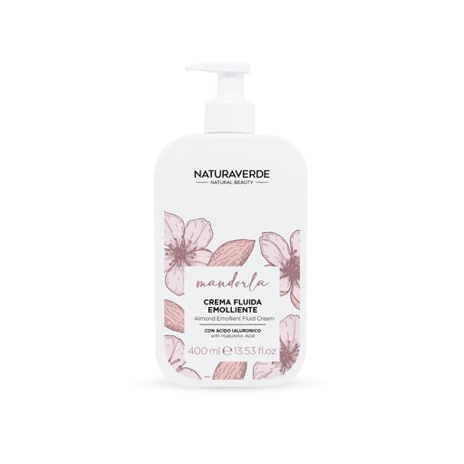 NATURAVERDE CREMA FLUIDA CORPO CON ACIDO IALURONICO 400ml