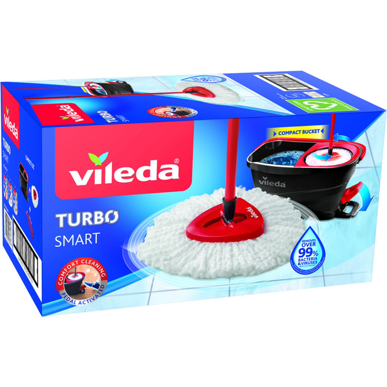 VILEDA TURBO SMART COMPLETO LAVAPAVIMENTI