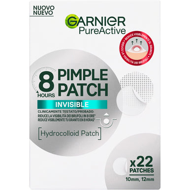 GARNIER PURE ACTIVE PIMPLE PATCH 8 ore Invisibili 22pz