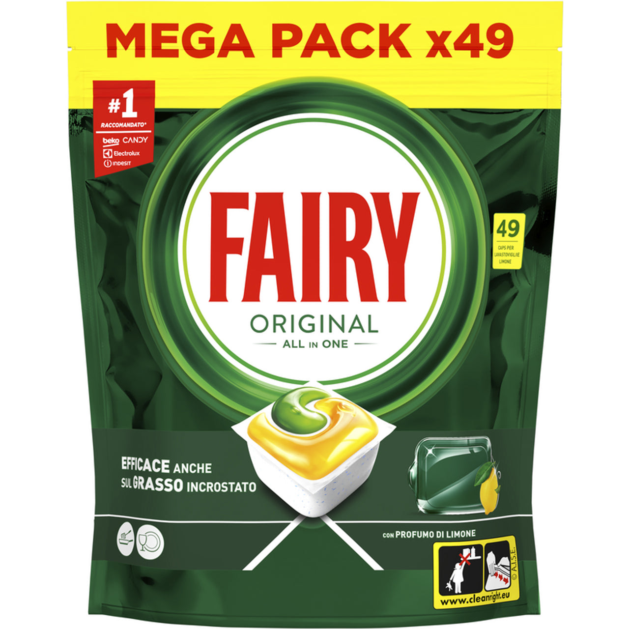FAIRY ORIGINAL ALL IN ONE 49 pezzi