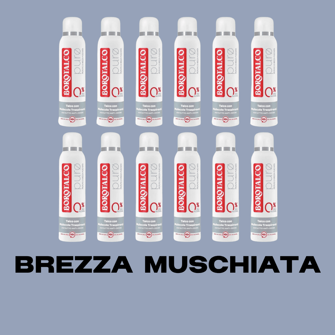 BOROTALCO DEO SPRAY 200ml KIT12pz