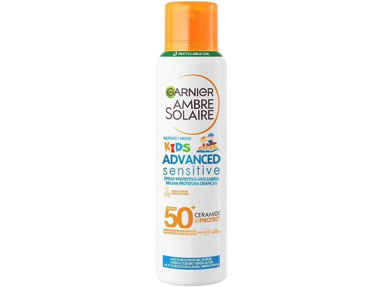 AMBRE SOLAIRE KIDS SENSITIVE ADVANCED AEROSOL SPRAY SPF50+ 150ml
