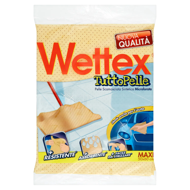 WETTEX TUTTOPELLE PANNO PELLE PAVIMENTI MAXI 50X60cm