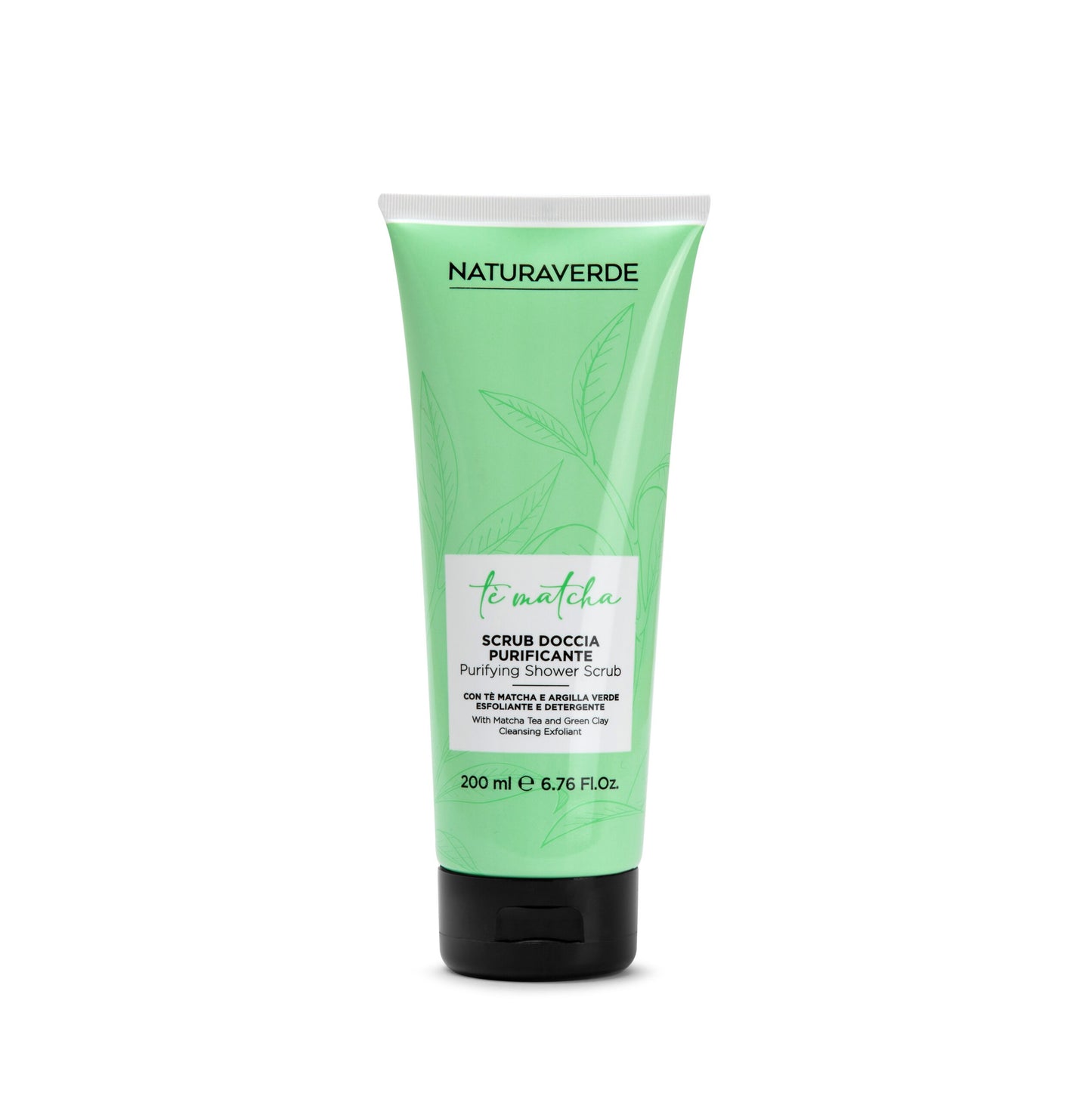 NATURAVERDE SCRUB DOCCIA PURIFICANTE TE' MATCHA 200ml
