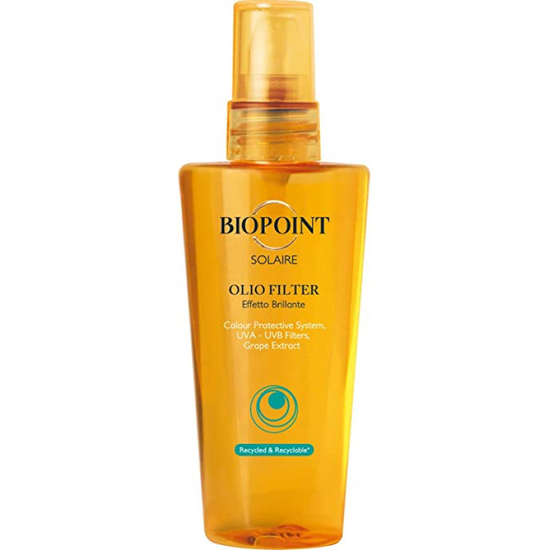 BIOPOINT SOLAIRE OLIO FILTER PROTEZIONE SOLARE CAPELLI 100ml