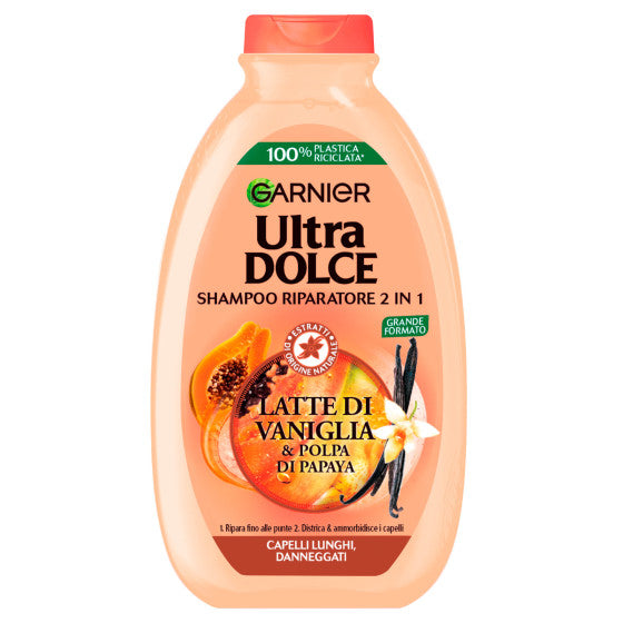 ULTRA DOLCE VANIGLIA & PAPAYA SHAMPOO 2in1 400ml