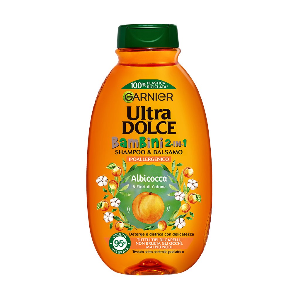ULTRA DOLCE ALBICOCCA 2in1 SHAMPOO + BALSAMO 400ml
