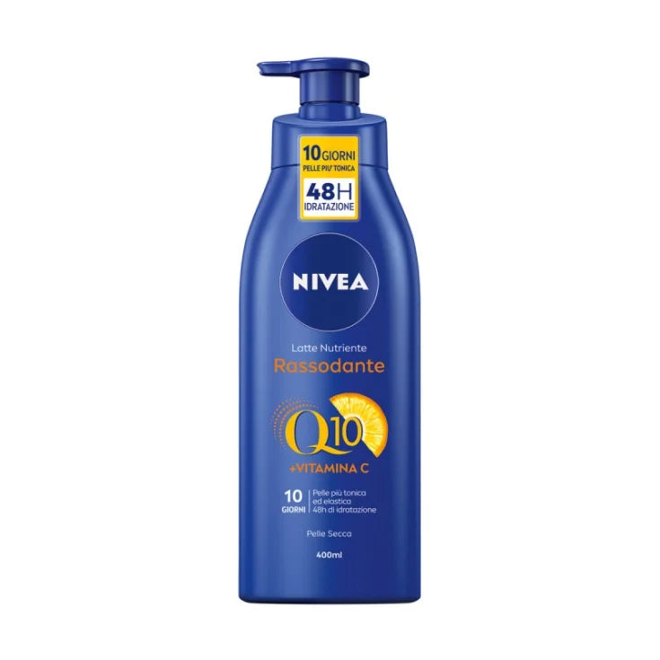 NIVEA LATTE NUTRIENTE RASSODANTE Q10 VITAMINA C 400ml