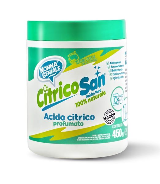NONNA GENIALE CITRICOSAN ACIDO CITRICO 450g