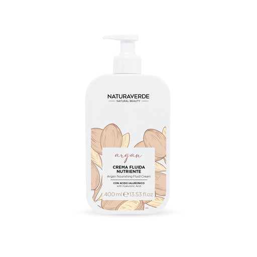 NATURAVERDE CREMA FLUIDA CORPO CON ACIDO IALURONICO 400ml