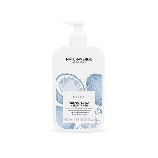 NATURAVERDE CREMA FLUIDA CORPO CON ACIDO IALURONICO 400ml