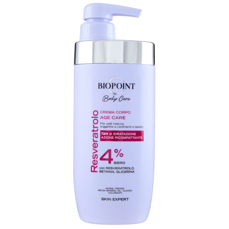 BIOPOINT CREMA CORPO AGE CARE RESVERATROLO 500ml