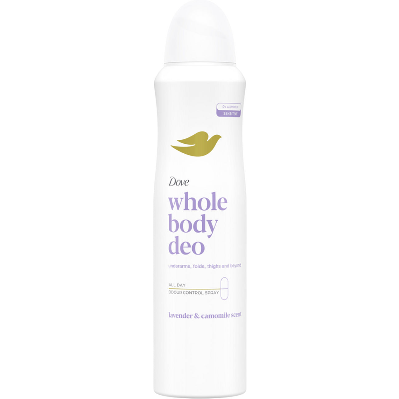 DOVE WHOLE BODY DEO LAVANDER & CAMOMILLE SCENT