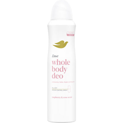 DOVE WHOLE BODY DEO RASPBERRY & ROSE SCENT