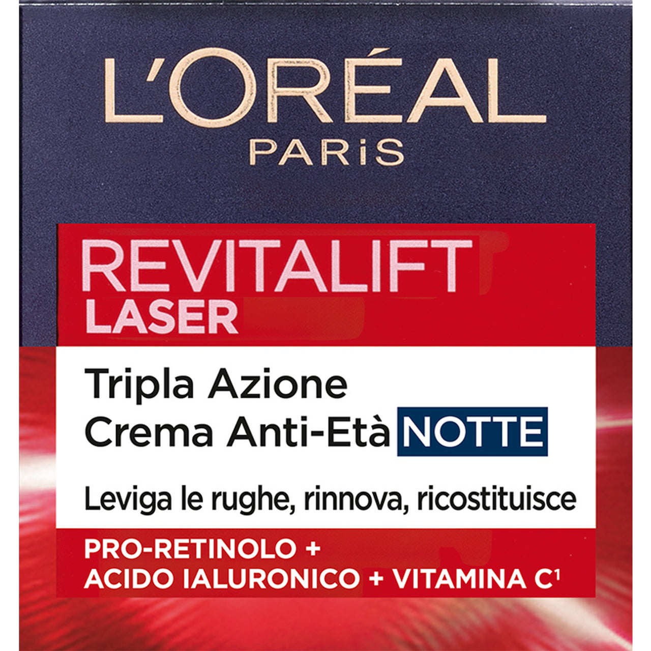 L'OREAL REVITALIFT LASER TRIPLA AZIONE CREMA ANTI-ETA' NOTTE 50ml