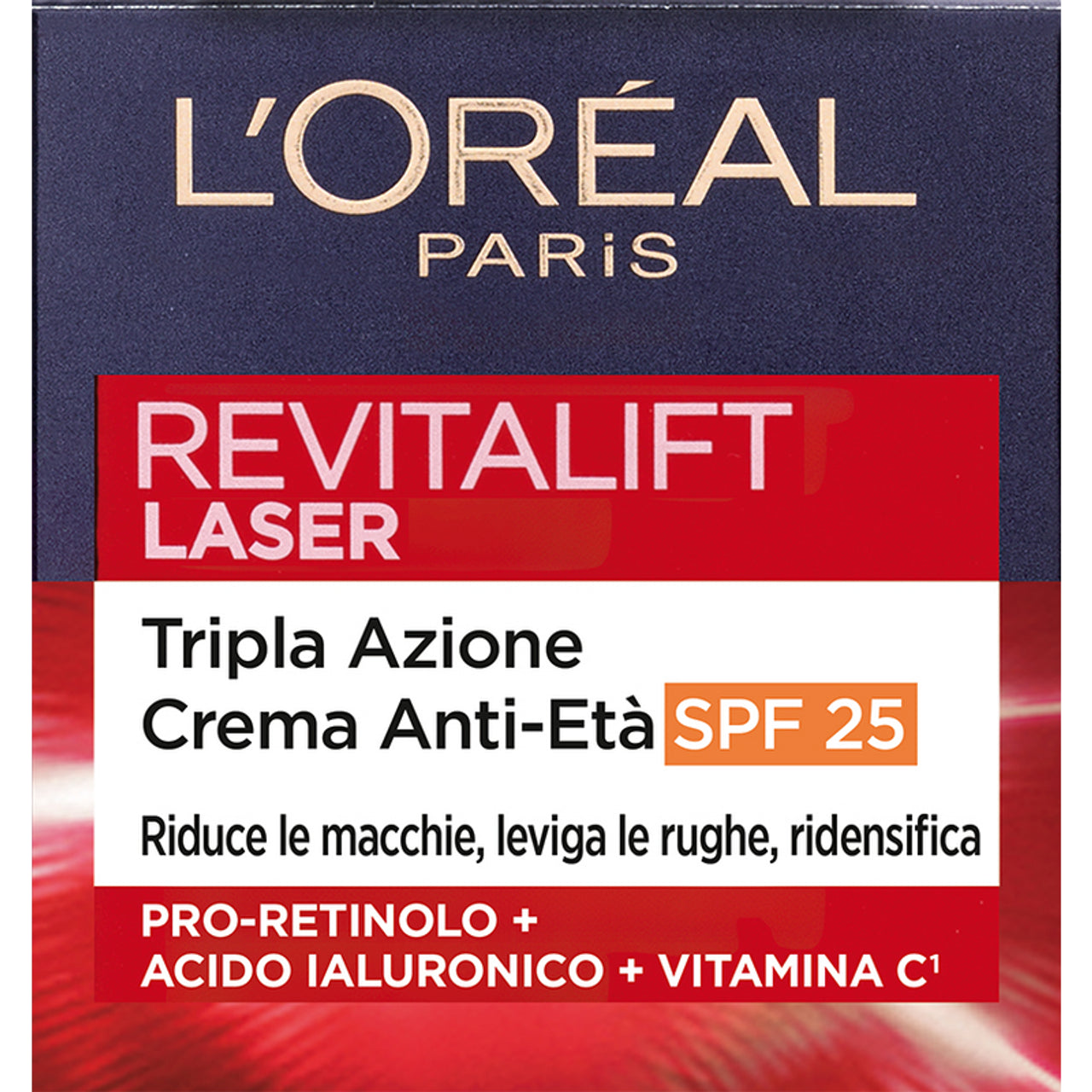 L'OREAL REVITALIFT LASER TRIPLA AZIONE CREMA ANTI-ETA' SPF 25 50ml