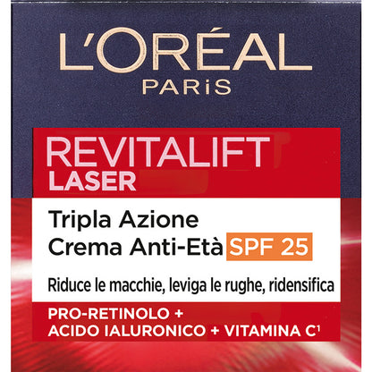L'OREAL REVITALIFT LASER TRIPLA AZIONE CREMA ANTI-ETA' SPF 25 50ml