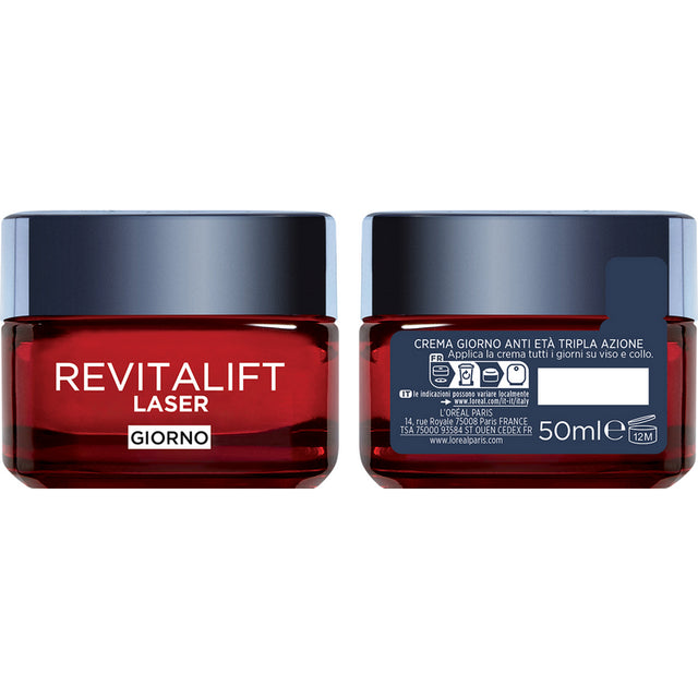 L'OREAL REVITALIFT LASER TRIPLA AZIONE CREMA ANTI-ETA' GIORNO 50ml