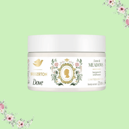 DOVE BRIDGERTON DEO SPRAY 150ml + SCRUB 225ml + LABELLO