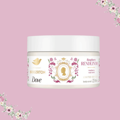 DOVE BRIDGERTON DEO SPRAY 150ml + SCRUB 225ml + LABELLO