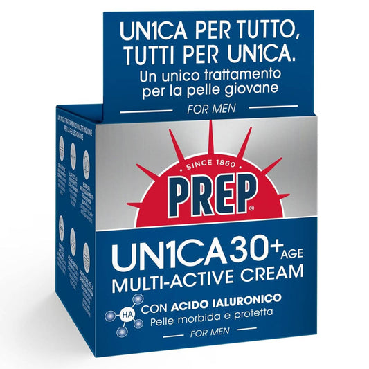 PREP UNICA 30+ AGE CREMA VISO MULTI-ACTIVE FOR MEN 75ml