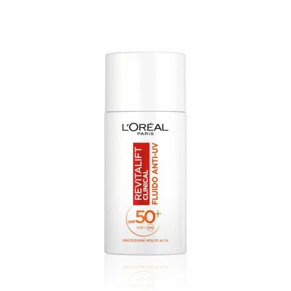 L'OREAL REVITALIFT CLINICAL Fluido Anti-UV SPF50+ Protezione molto alta 50ml