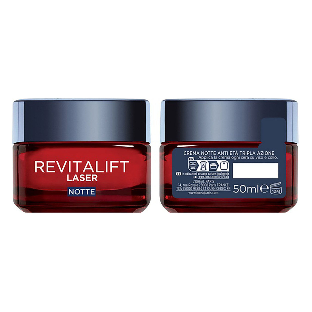 L'OREAL REVITALIFT LASER TRIPLA AZIONE CREMA ANTI-ETA' NOTTE 50ml