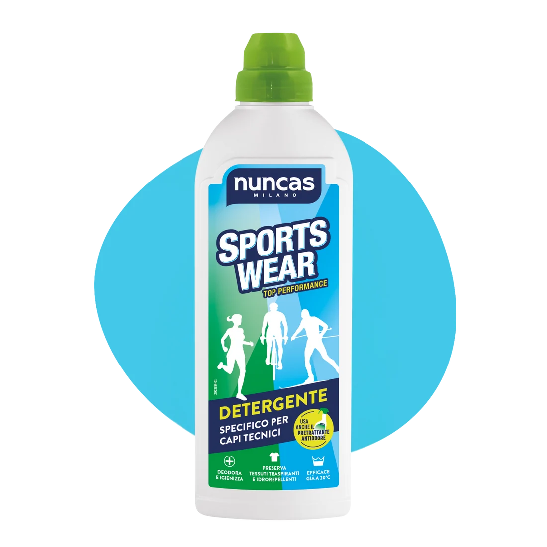 NUNCAS SPORTSWEAR DETERGENTE SPECIFICO CAPI TECNICI 750ml