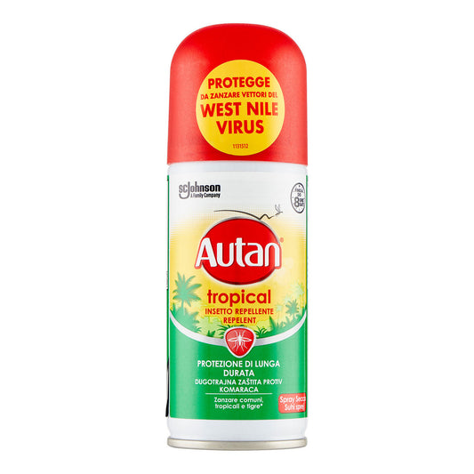 AUTAN TROPICAL INSETTO REPELLENTE SPRAY SECCO 100ml