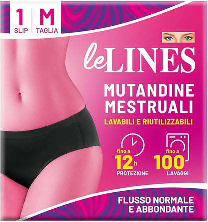 LE LINES MUTANDINE MESTRUALI Lavabili e Riutilizzabili