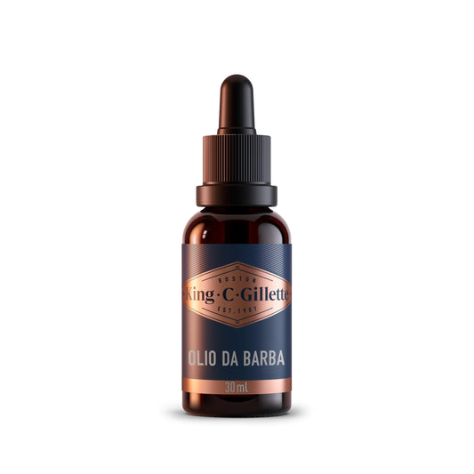 KING C GILLETTE OLIO DA BARBA 30ml