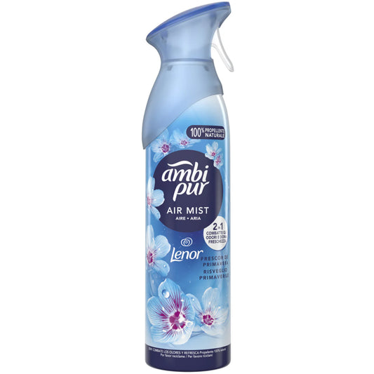 AMBI PUR AIR MIST LENOR PROFUMATORE SPRAY PER AMBIENTI 185ml
