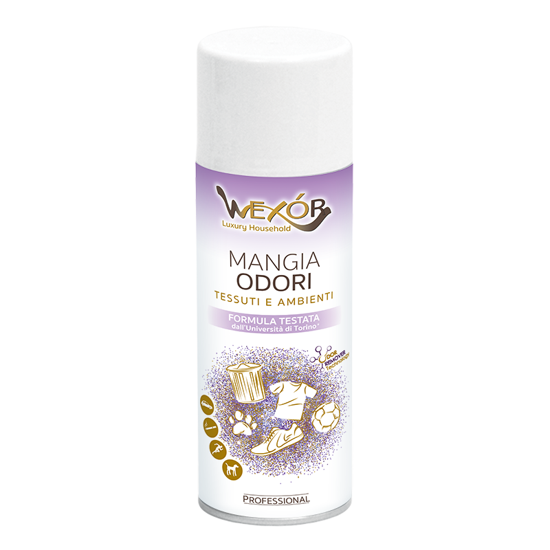 WEXOR MANGIA ODORI TESSUTI E AMBIENTI 400ml