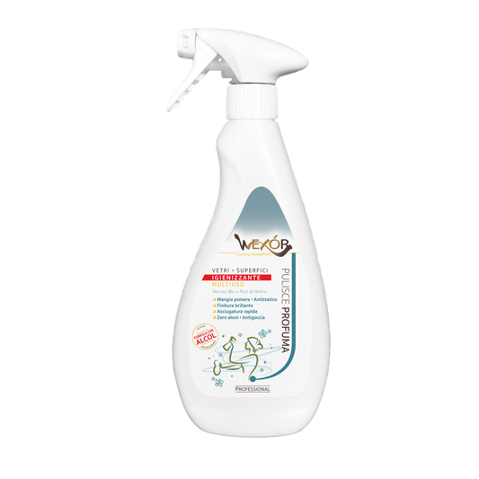 WEXOR PULISCE PROFUMA VETRI E SUPERFICI TRIGGER 750ml