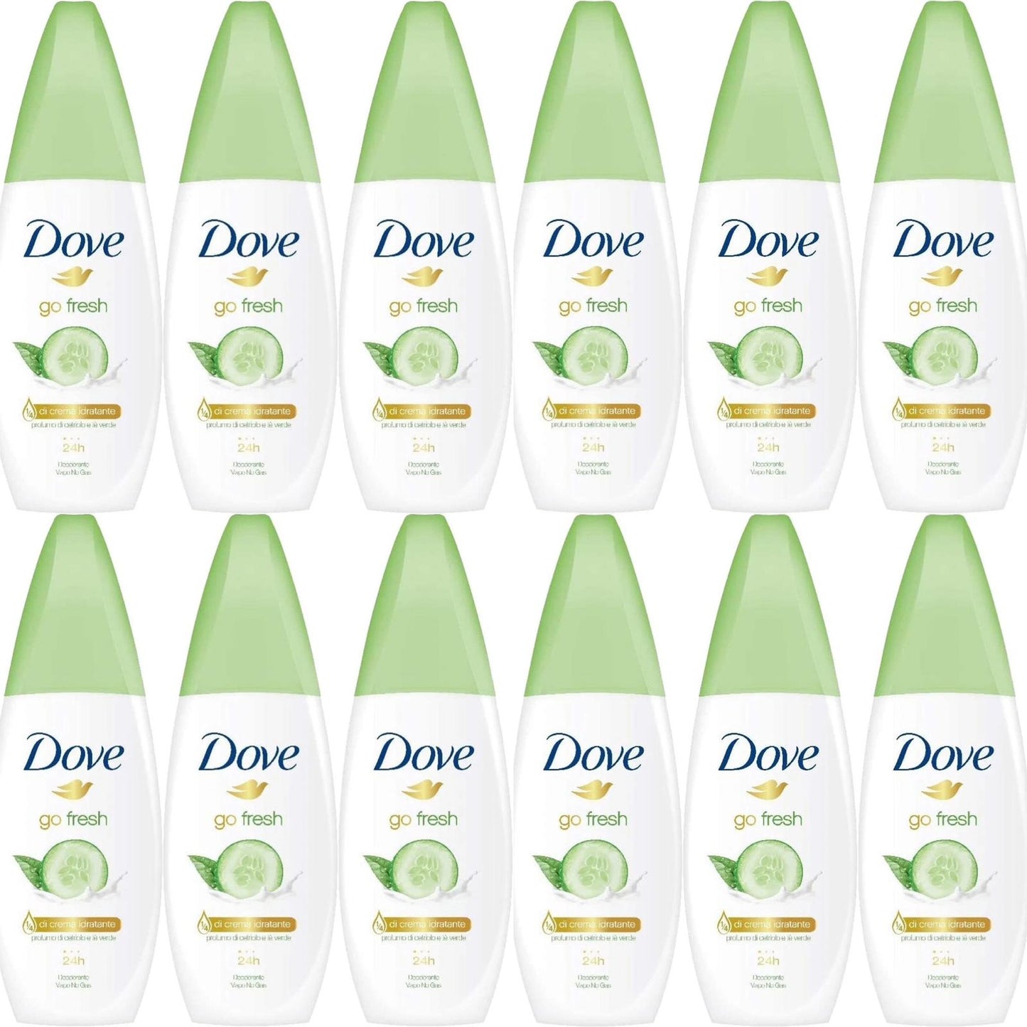 KIT DOVE DEO VAPO 75ml 12 PEZZI