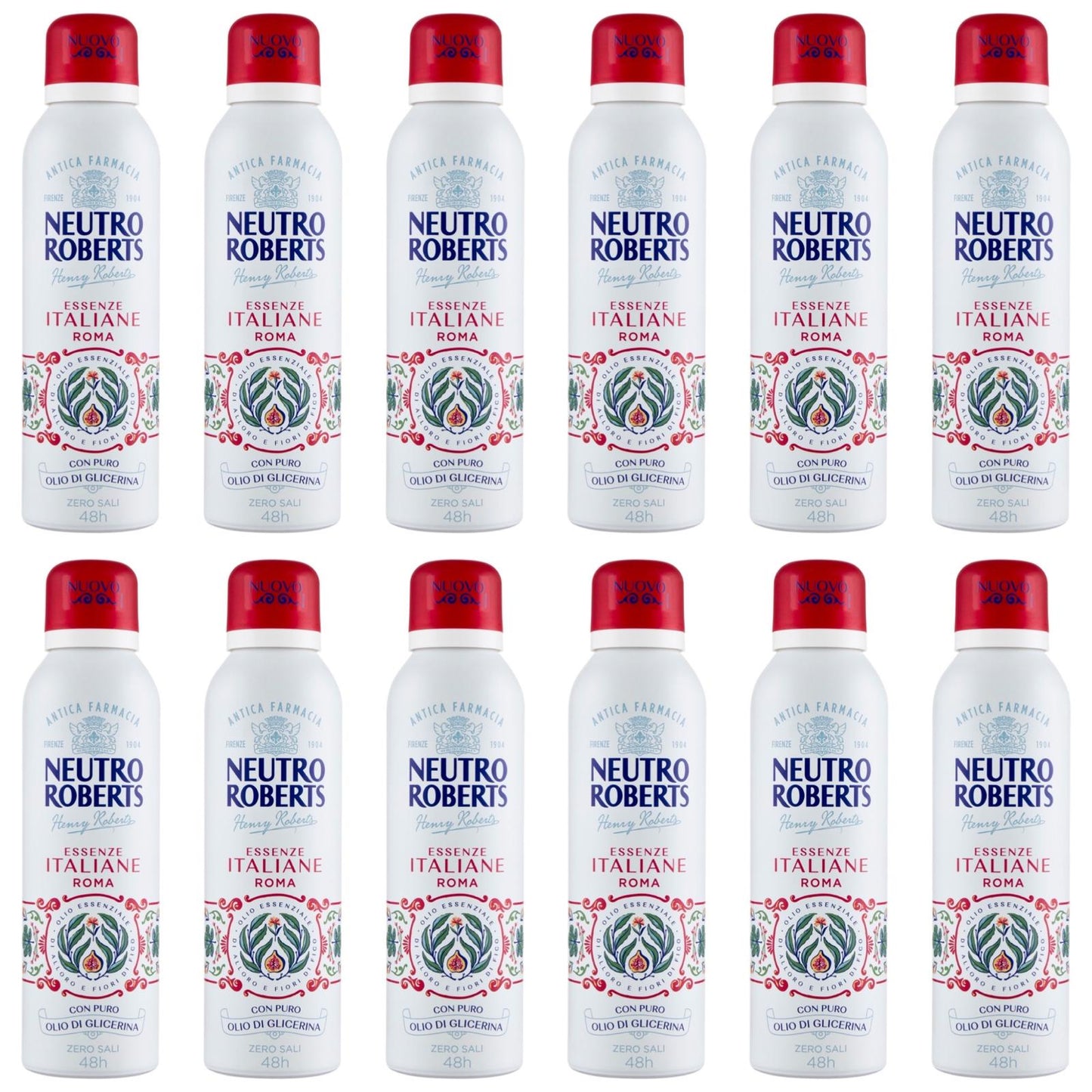 ROBERTS DEO SPRAY 200ml 12 PEZZI