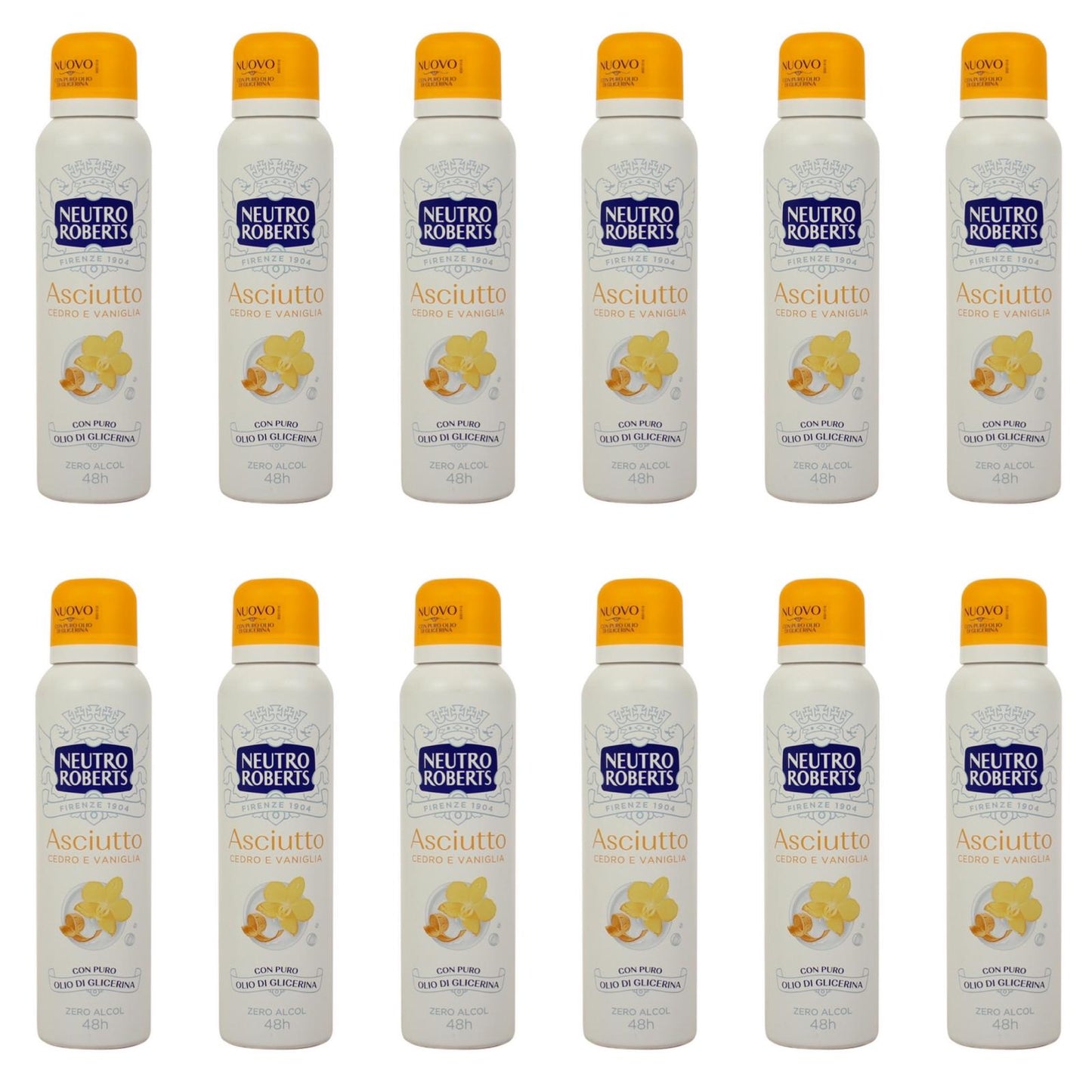 ROBERTS DEO SPRAY 200ml 12 PEZZI