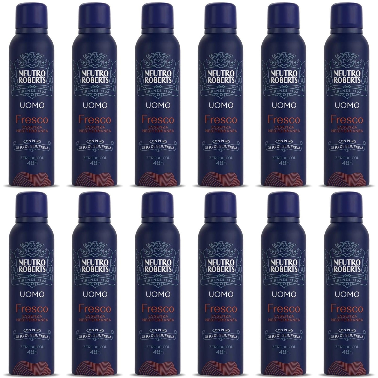 ROBERTS DEO SPRAY 200ml 12 PEZZI