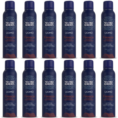 ROBERTS DEO SPRAY 200ml 12 PEZZI