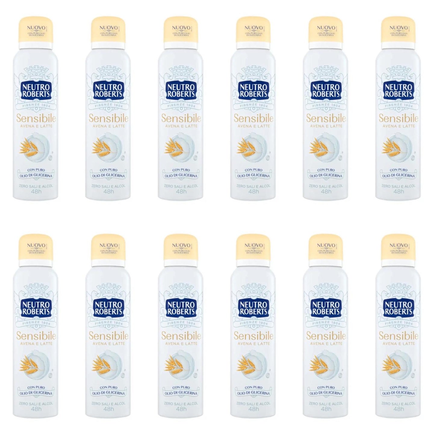 ROBERTS DEO SPRAY 200ml 12 PEZZI