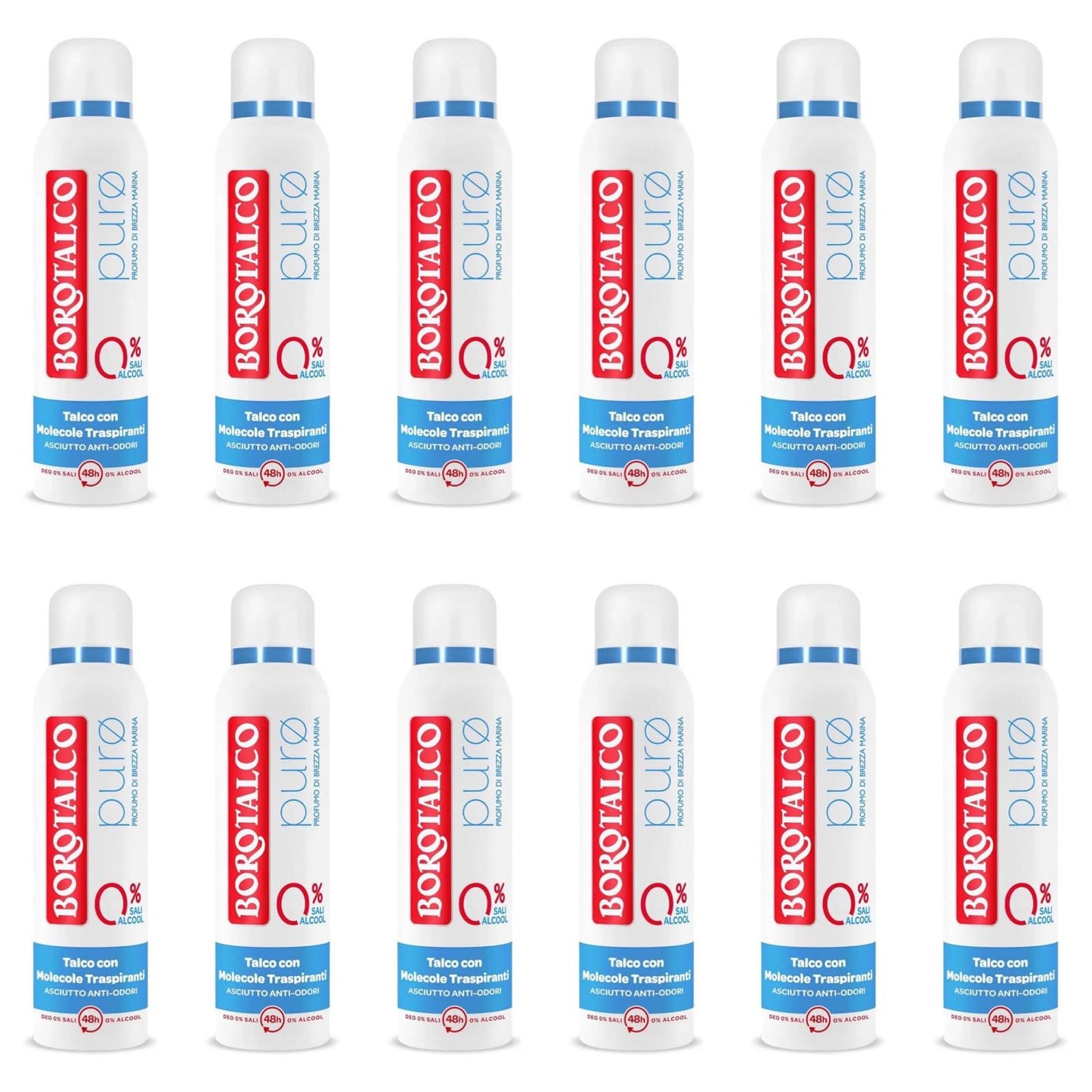 BOROTALCO DEO SPRAY 200ml KIT12pz