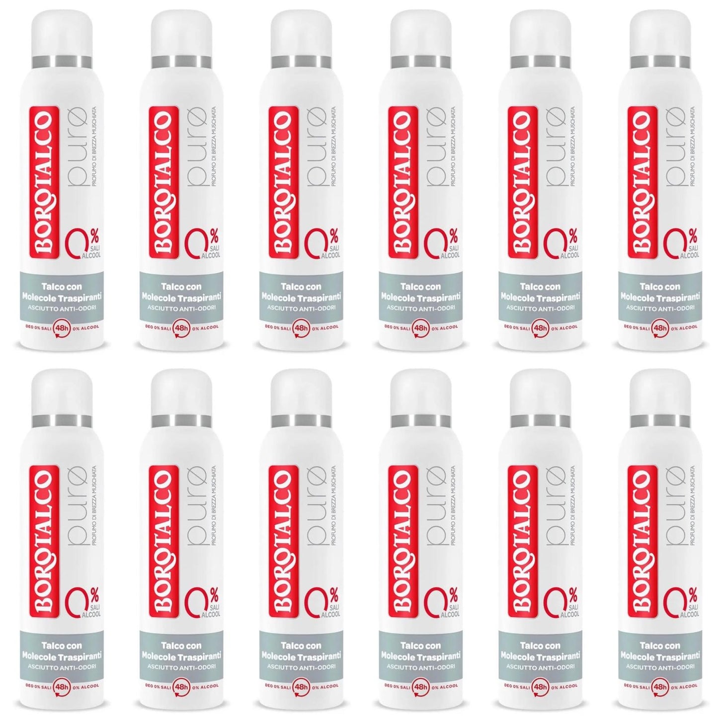 BOROTALCO DEO SPRAY 200ml KIT12pz