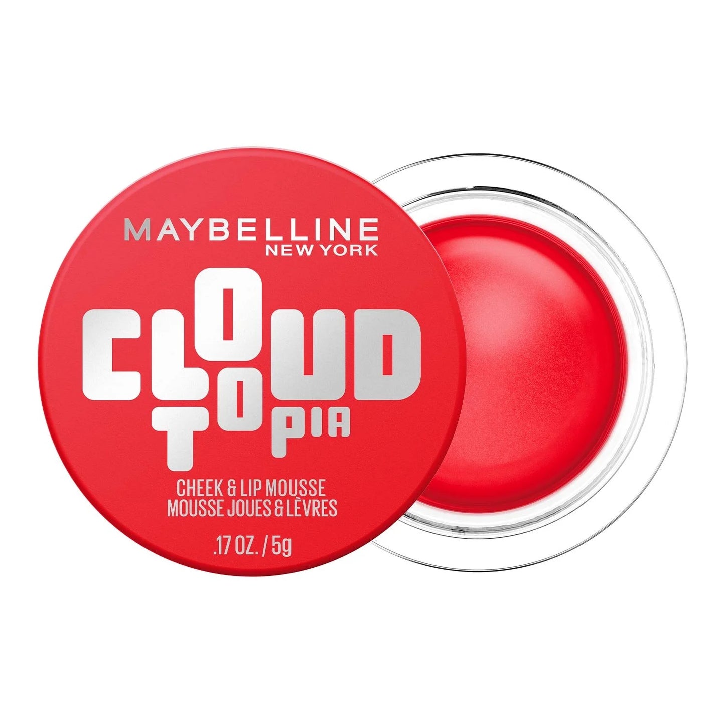 MAYBELLINE CLOUDTOPIA MOUSSE COLORATA GUANCE E LABBRA