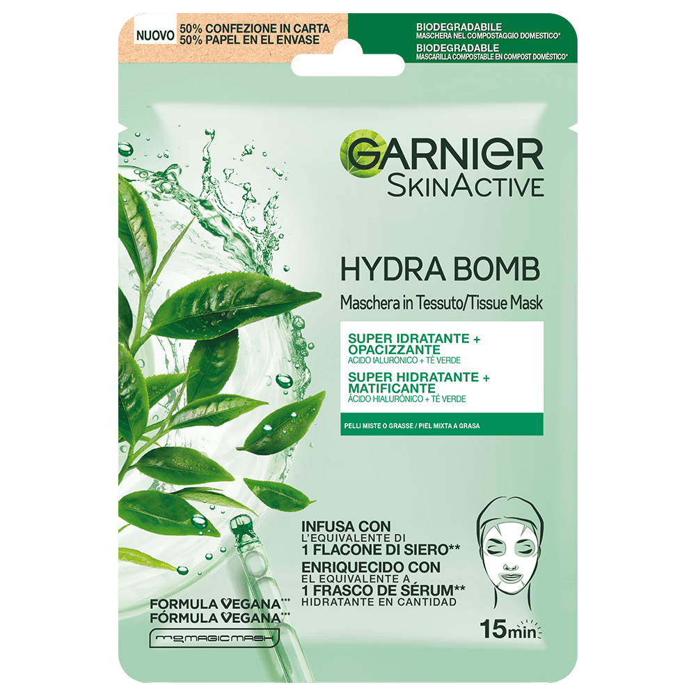 GARNIER SKIN ACTIVE MASCHERA IN TESSUTO