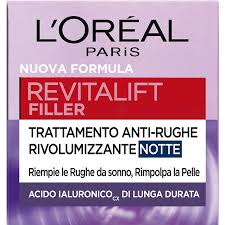 L'OREAL REVITALIFT FILLER TRATTAMENTO ANTI-RUGHE RIVOLUMIZZANTE NOTTE 50ml