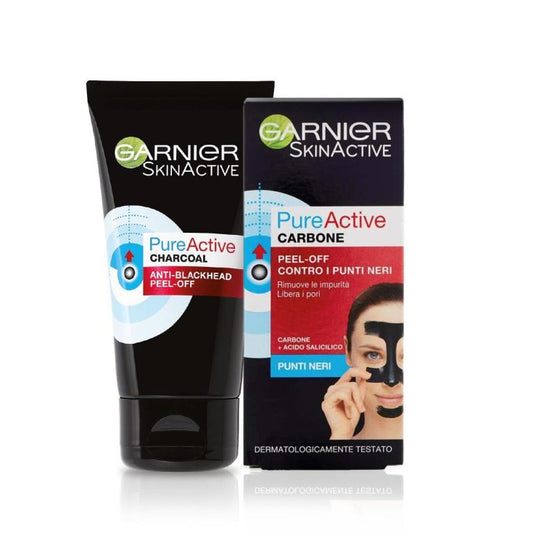 GARNIER PURE ACTIVE CHARCOAL INTENSIVE PEEL OFF ANTI PUNTI NERI 50ml