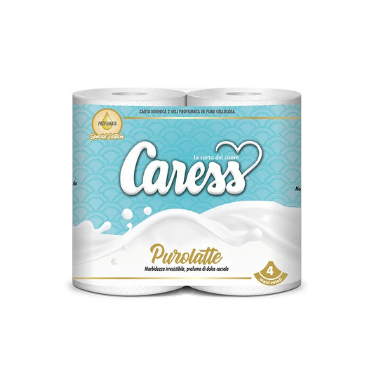 CARESS PUROLATTE IGIENICA 4 rotoli
